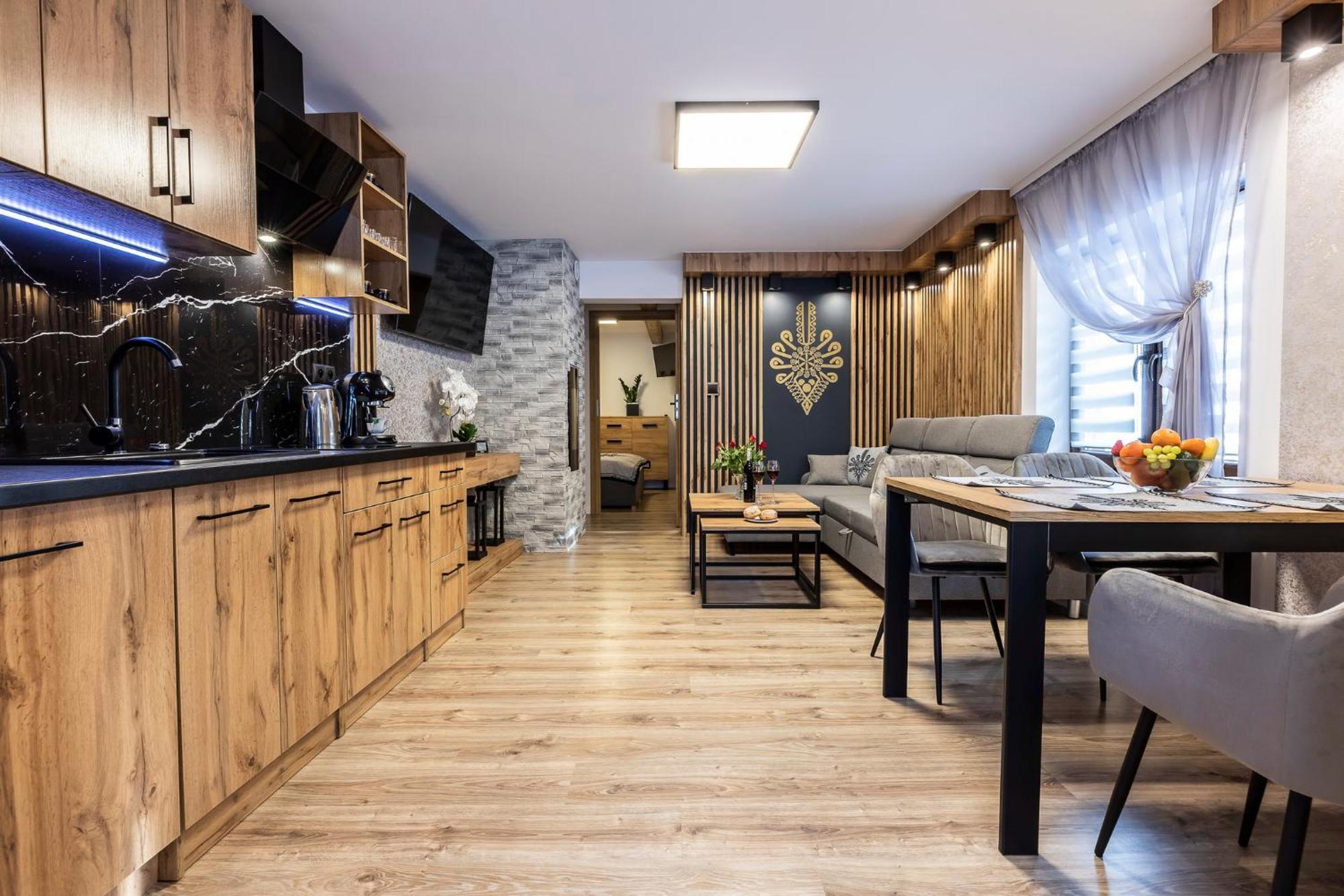 Apartament Tatravika Z Basenem I Widokiem Koscielisko Exterior photo